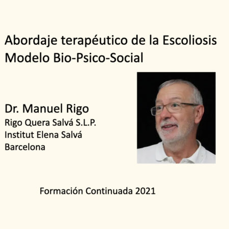 Abordaje terapeutico de la Escoliosis basado en el modelo Bio-Psico-Social