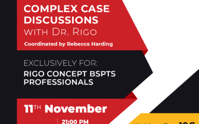 Webinar: Complex Case Discussions with Dr. Rigo. 11th of November 2021