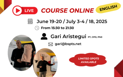 English: Online L1 course for Orthotists: June 19-20, July 3-4 and 18, 2025