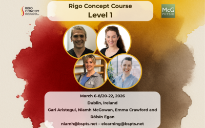 Dublin Level 1 for Physiotherapist – March 6, 7, 8 & March 20, 21, 22 – 2026